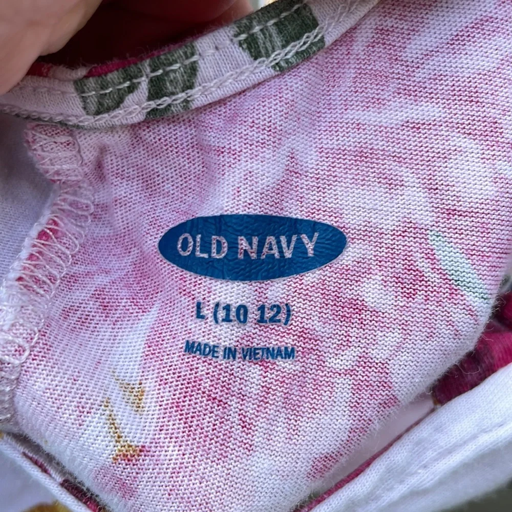 Old Navy Floral Sundress Sz L (10-12)